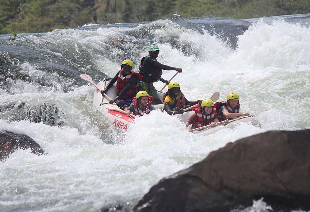 White Water Rafting in Uganda