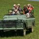 family on a safari